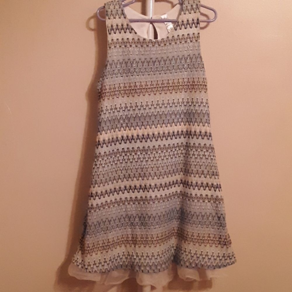 KNITWORKS GIRLS SLEEVELESS DRESS 10